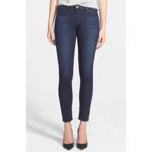 AG Adriano Goldschmied The Legging Ankle Jeans Dark Blue size 30